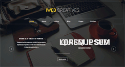 Desktop Screenshot of iwebcreatives.com